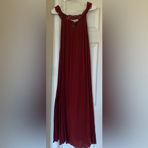 Forever 21 Burgundy Swim Coverup - Picture 1 of 5
